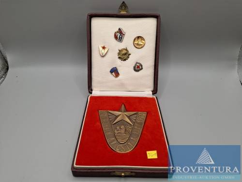 Medaillen Tschechoslowakei Meister der westböhmischen Region 1960